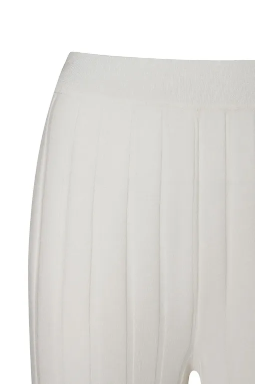 Брюки MM by MaxMara TEMA 252633601 001 WHITE