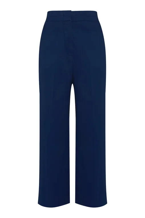 Брюки MM by MaxMara TUNISI 252613601 006 NAVY