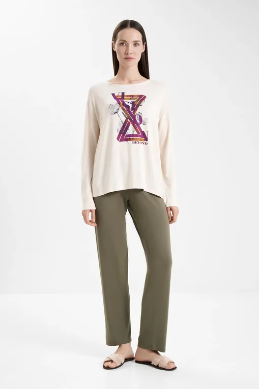 Брюки домашние NINA VON C 16265874 425 moos