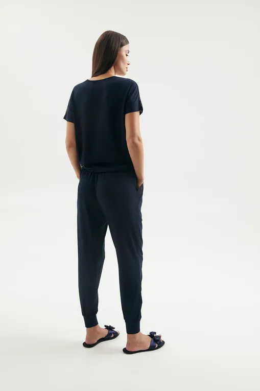 Брюки домашние Petit Pas 101046 blue