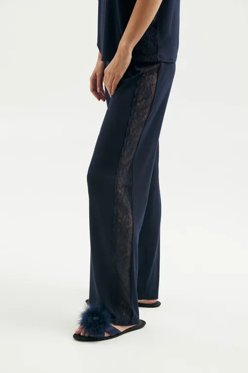 Брюки домашние Petit Pas 101050 blue