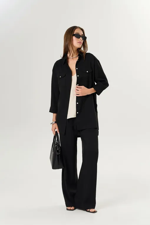 Брюки Petit Pas 101121 black