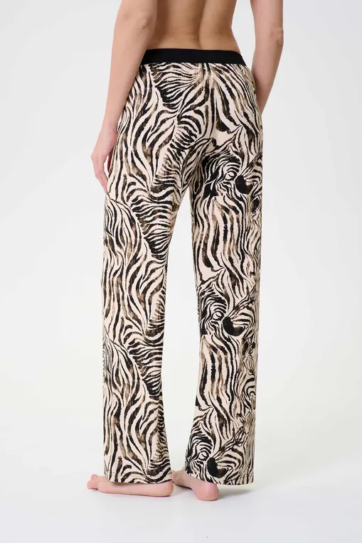 Брюки домашние Petit Pas 101171 zebra print