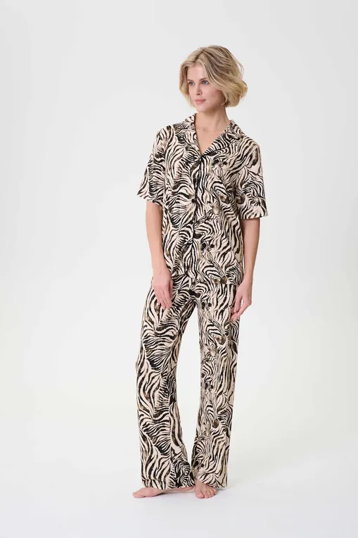 Брюки домашние Petit Pas 101171 zebra print