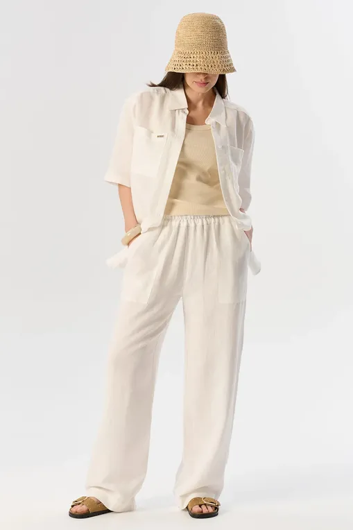 Брюки Petit Pas LNL3 white