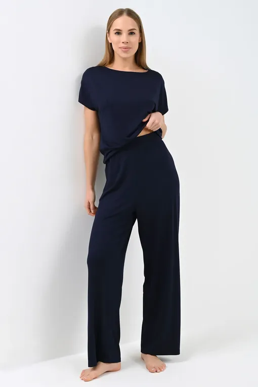 Брюки домашние Petit Pas PLS31 blue