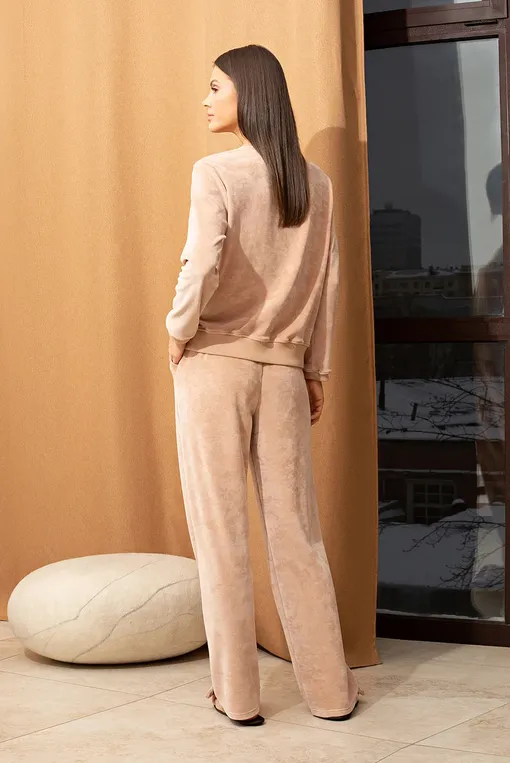 Брюки домашние Petit Pas VEL006 beige