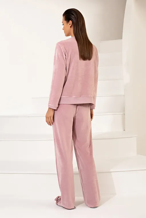 Брюки домашние Petit Pas VEL006 pink