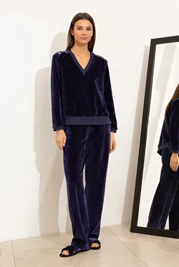 Petit Pas VEL006 blue