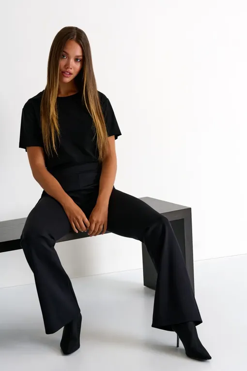 Брюки Shan 52227-53 800 Caviar