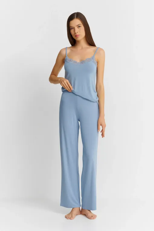 Брюки домашние SKINY 080776 s336 faded denimblue