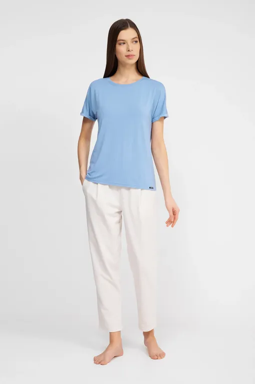 Брюки домашние SKINY 080780 s334 quietgrey stripes