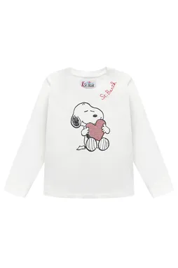 Mc2 Saint Barth PENNY SNOOPY HEART 10 STRASS