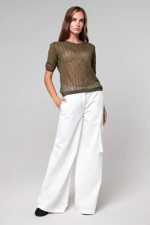 Джемперы BALLANTYNE B1W110 16L11 OLIVA 12590