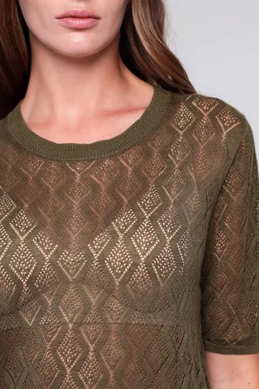 Джемперы BALLANTYNE B1W110 16L11 OLIVA 12590