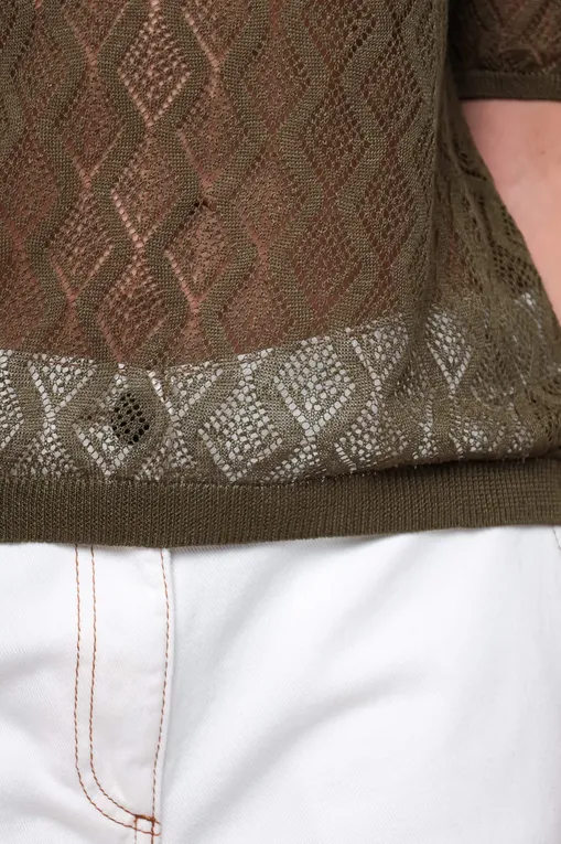 Джемперы BALLANTYNE B1W110 16L11 OLIVA 12590