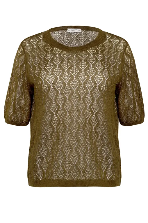 Джемперы BALLANTYNE B1W110 16L11 OLIVA 12590