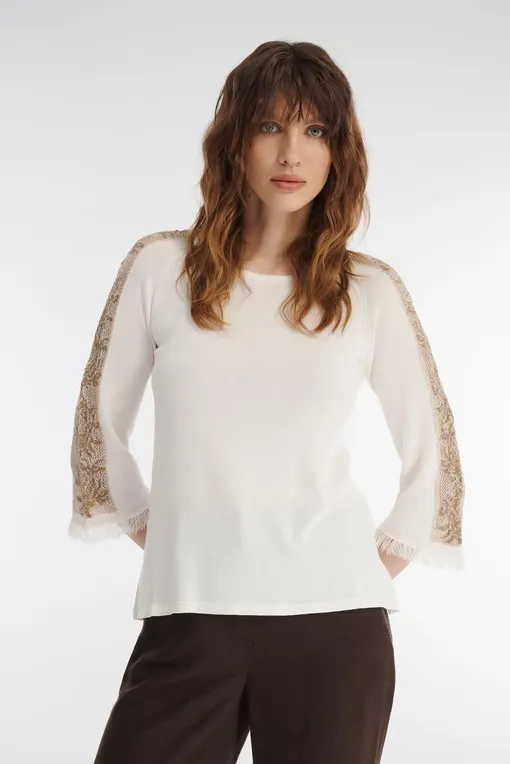Джемперы Caterina Leman 10V474 001 white