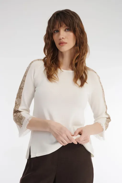 Джемперы Caterina Leman 10V474 001 white