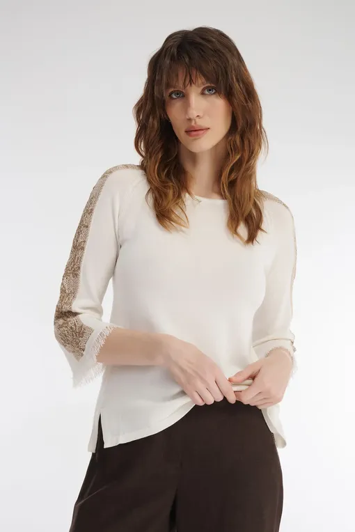 Джемперы Caterina Leman 10V474 001 white