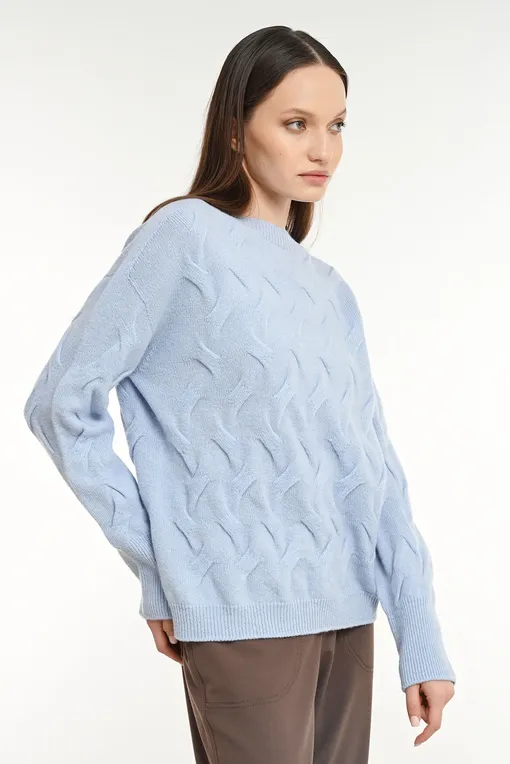 Джемперы Caterina Leman 14506 FW23 celeste alaska