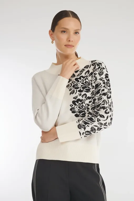 Джемперы Caterina Leman CL26-15 white/black