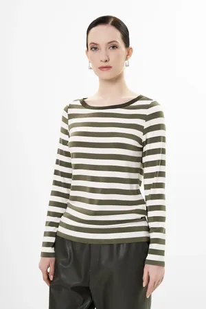 Diana Gallesi G045R000644N 44 MILITARE/LATTE