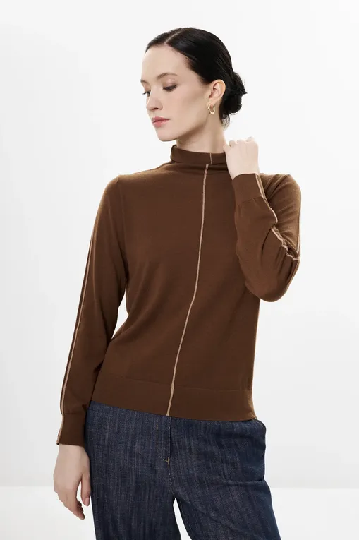 Джемперы Diana Gallesi M216J004947N A1 TABACCO/CAMMELL