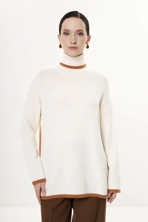 Джемперы Diana Gallesi M255J004988N A1 NERO/OFF WHITE