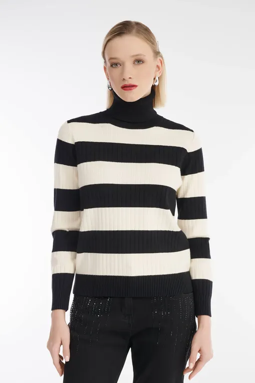 Джемперы Diana Gallesi M639J004328N ( AP ) A1 NERO/LATTE