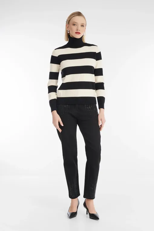 Джемперы Diana Gallesi M639J004328N ( AP ) A1 NERO/LATTE