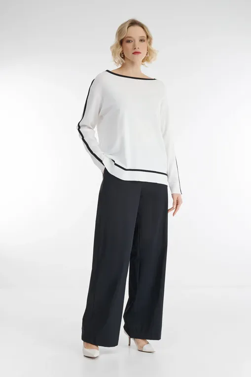 Джемперы Diana Gallesi M922J004624N A1 OFF WHITE/NERO