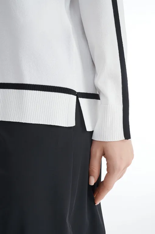 Джемперы Diana Gallesi M922J004624N A1 OFF WHITE/NERO