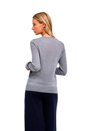 Falke 64346 3830 light grey mel.