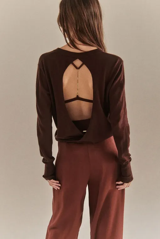 Джемперы LIVY 650343288 CHOCOLATE