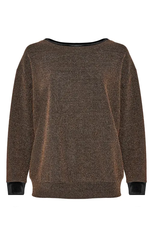 Джемперы Luisa Viola G901L008428N 022 BLACK/GOLD