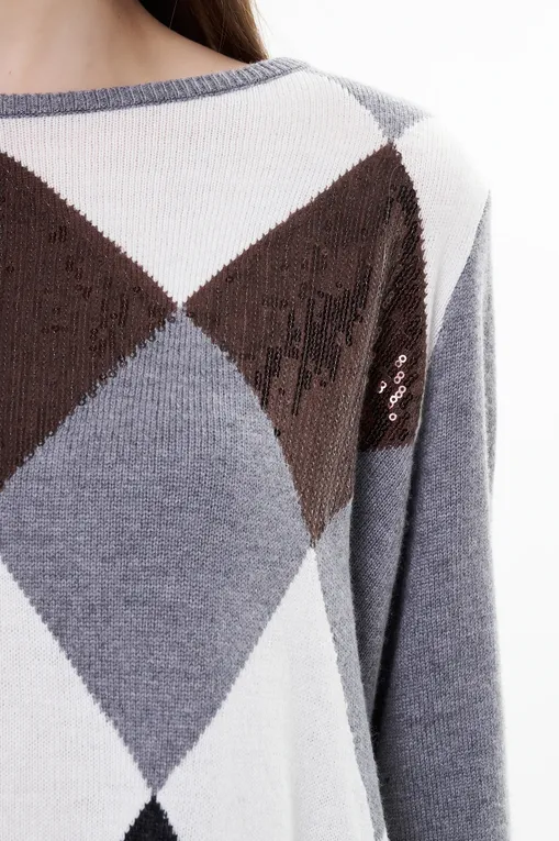 Джемперы Luisa Viola M609L007981N 0C1 MORO GRIGIO ASF