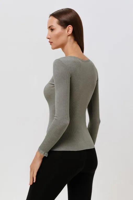 Джемперы Madiva AMELIE M/L GIROCOLLO 235 ULIVO