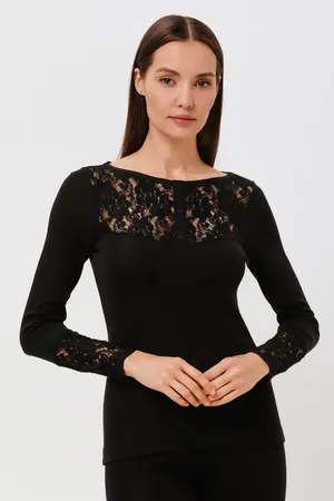 Madiva FRANCI M/L-GIROCOLLO 15 nero