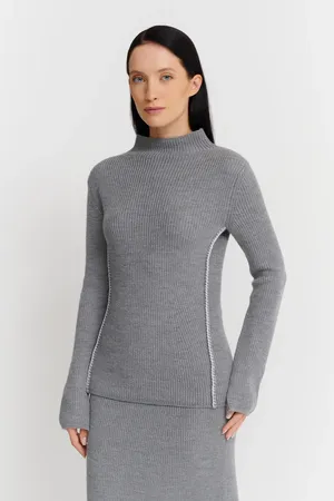 Max Mara Leisure BRIANZA 242636616 007 LIGHT GREY