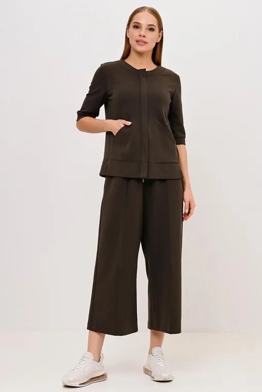 Джемперы Max Mara CAIRO 39110326 004 DARK GREY GREEN