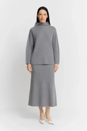 Max Mara Leisure FANFARA 242636617 007 LIGHT GREY