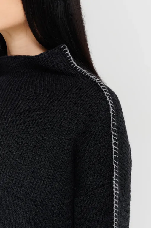 Джемперы Max Mara Leisure FANFARA 242636617 010 DARK GREY