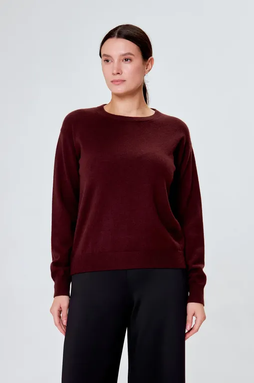 Джемперы Max Mara MAGICO 241636104 002 WINE-COLOURED