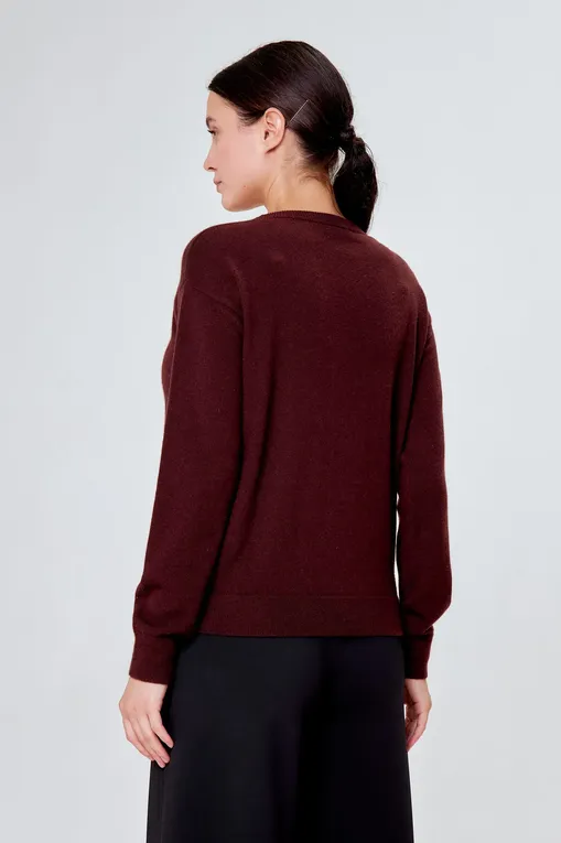 Джемперы Max Mara MAGICO 241636104 002 WINE-COLOURED