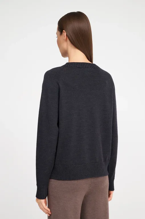 Джемперы Max Mara Leisure SALVIA 242636615 005 DARK GREY