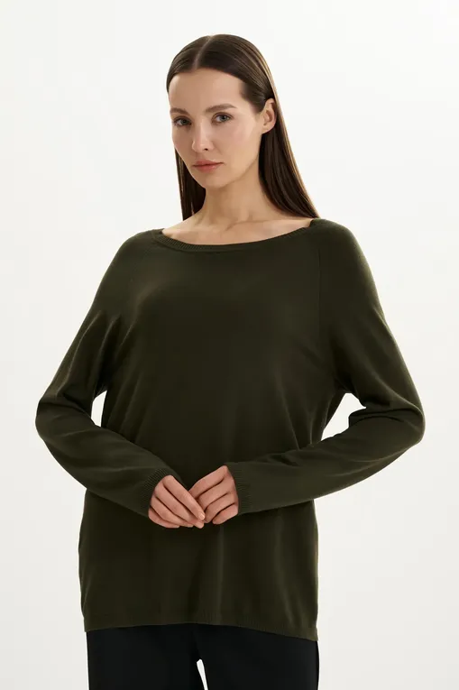 Джемперы Max Mara VADET 33660324 006 OLIVE GREEN