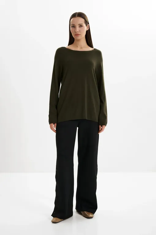 Джемперы Max Mara VADET 33660324 006 OLIVE GREEN