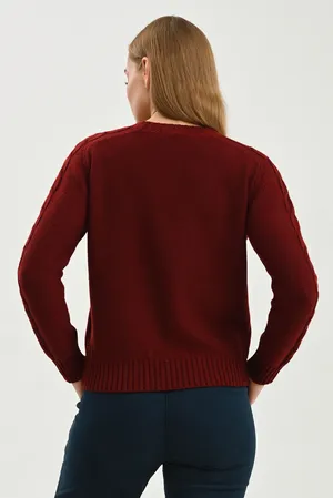 Max Mara Leisure VERUSCA 23336607 004 BRICK RED tema1