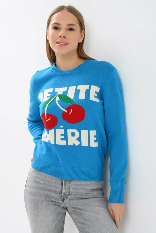 Джемперы Mc2 Saint Barth NEWQUEEN MA CHERI 32 STRASS (10146E)